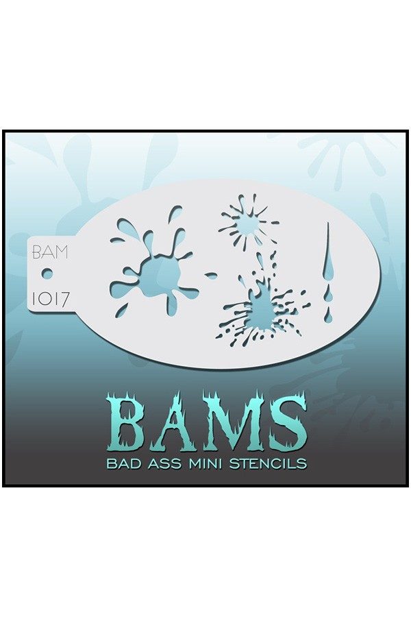 BAMS Stencil Verfspatten 1017