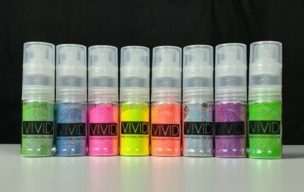 Vivid Glitter pump spray