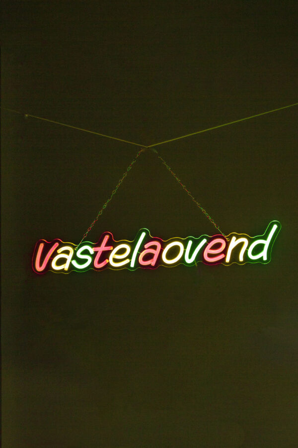 LED NEON sign Vastelaovend